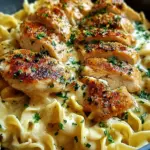 One Pan Chicken Noodles