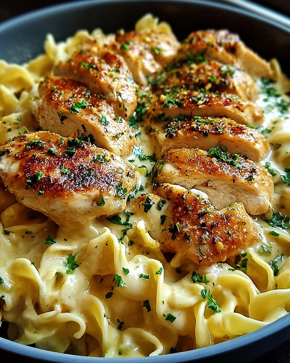 One Pan Chicken Noodles
