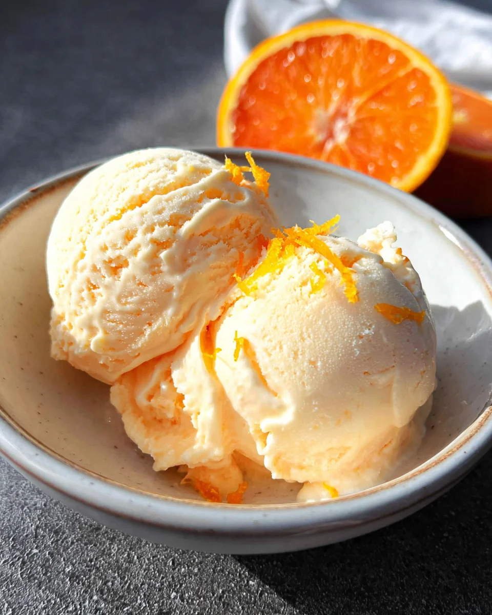 Orange Ice Cream 17 Orange