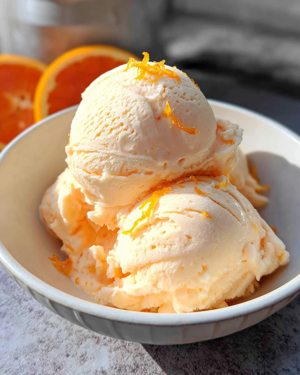 Orange Ice Cream 18 Orange