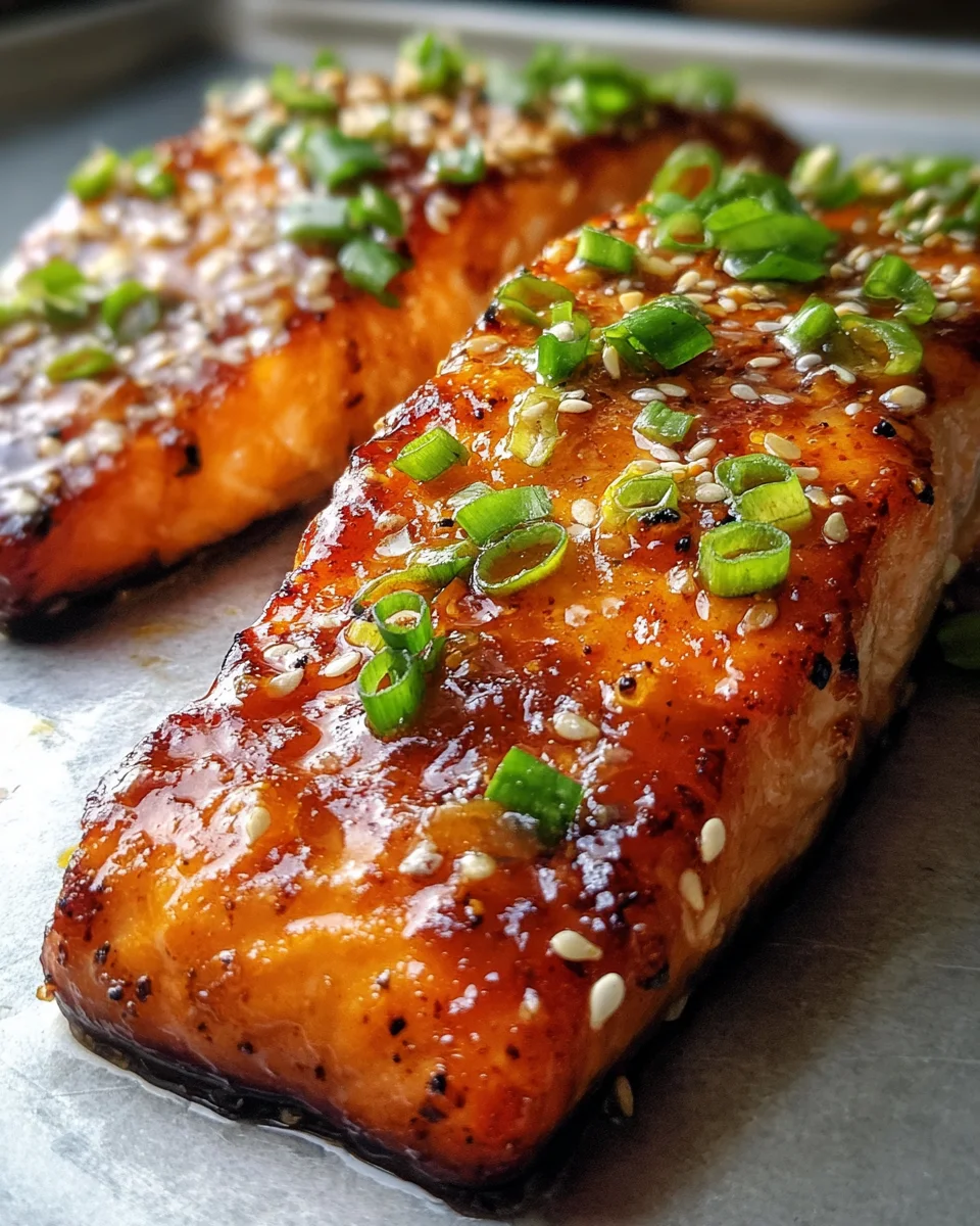Orange Teriyaki Salmon