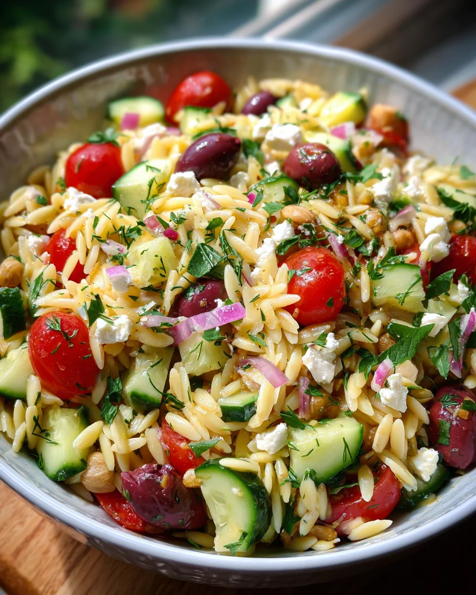 Orzo Pasta Salad