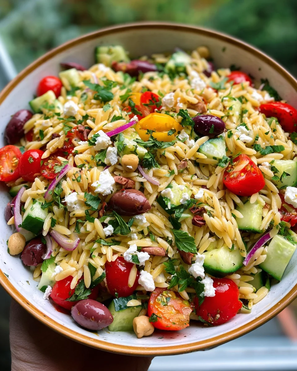 Orzo Pasta Salad 20 Orzo
