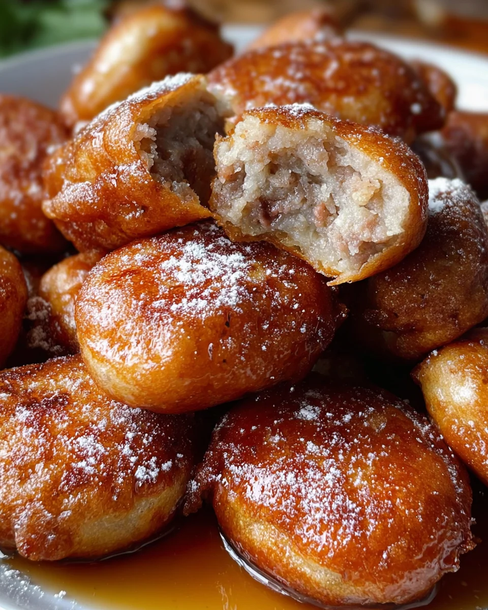 Pancake Sausage Bites