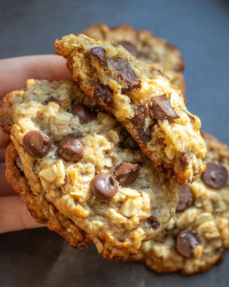 Peanut Butter Banana Cookies