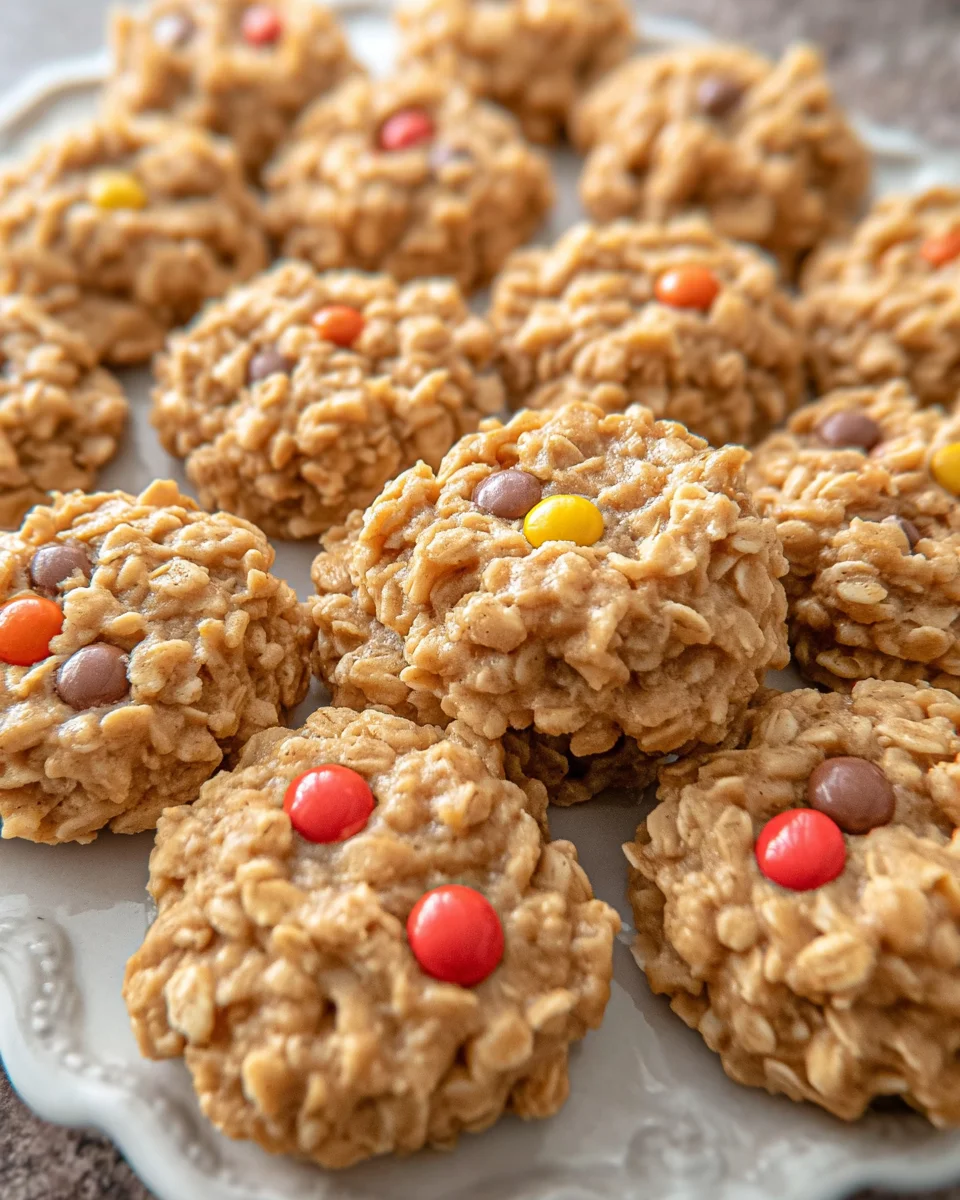 Peanut Butter No Bake Cookies 17 Peanut
