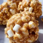 Peanut Butter Popcorn Balls