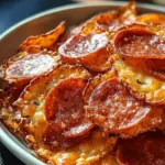 Pepperoni Cheese Crisps 16 Pepperoni Cheese Crisps