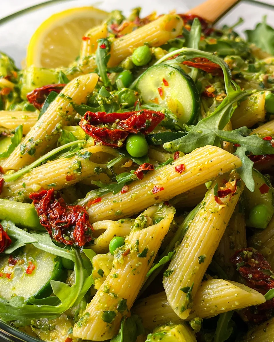 Pesto Pasta Salad 15 Pesto