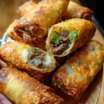 Philly Cheesesteak Egg Roll 21 Philly Cheesesteak Egg Roll