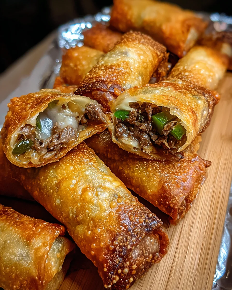 Philly Cheesesteak Egg Roll 19 Philly