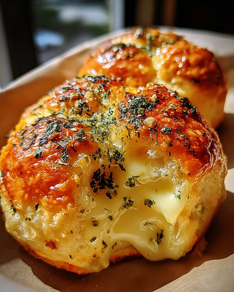 Pillsbury Biscuit Garlic Butter Cheese Bombs 17 Pillsbury