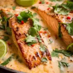 Poached Salmon in Coconut Lime Sauce 22 Poached Salmon in Coconut Lime Sauce
