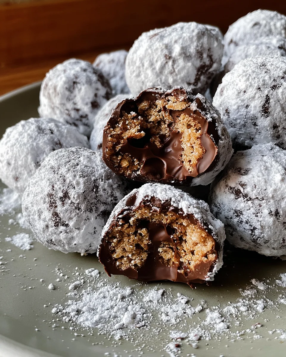 Puppy Chow Chocolate Truffles