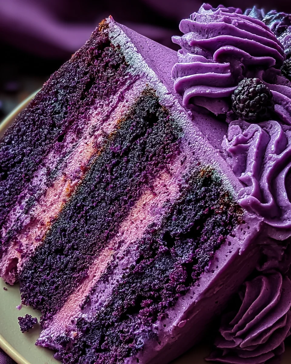 Purple Velvet Cake