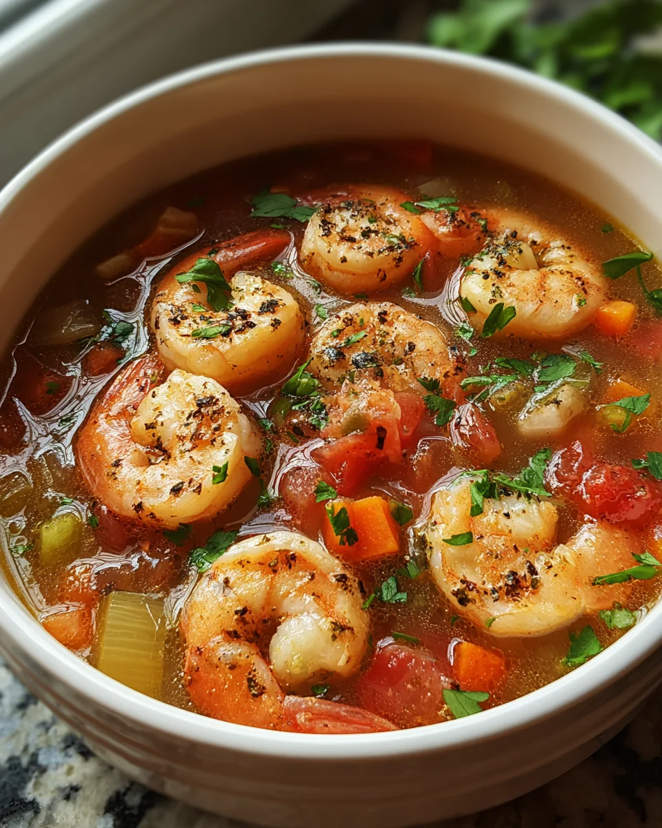Quick and Spicy Shrimp Soup 22 Quick