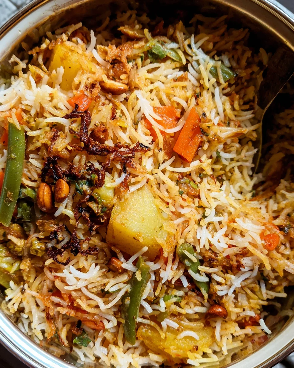 Restaurant Style Vegetable Biryani