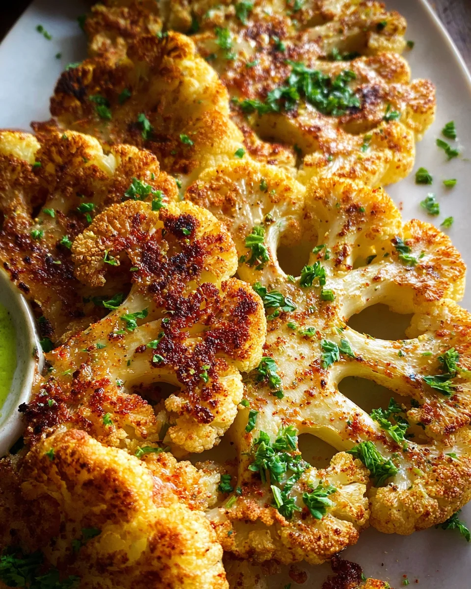 Roasted Cauliflower Steaks