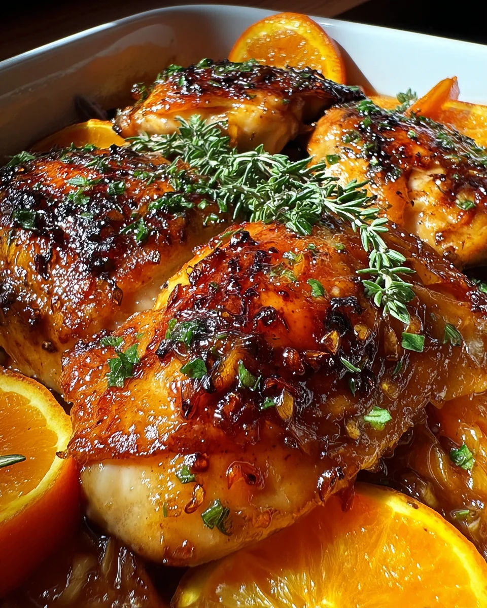 Roasted Orange Chicken