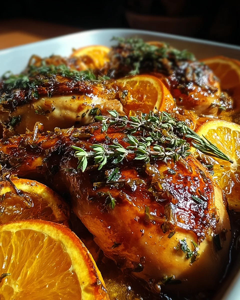 Roasted Orange Chicken 23 Roasted