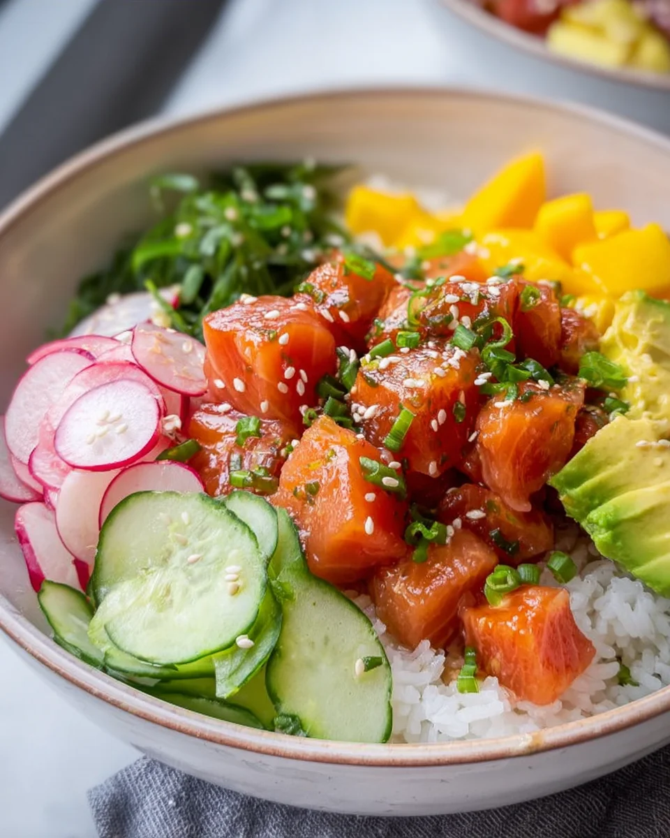 Salmon Poke Bowl