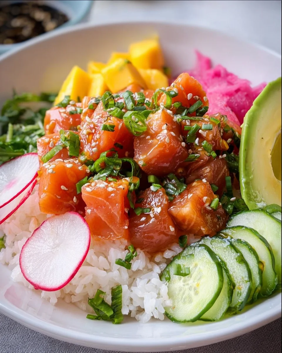 Salmon Poke Bowl 24 Salmon