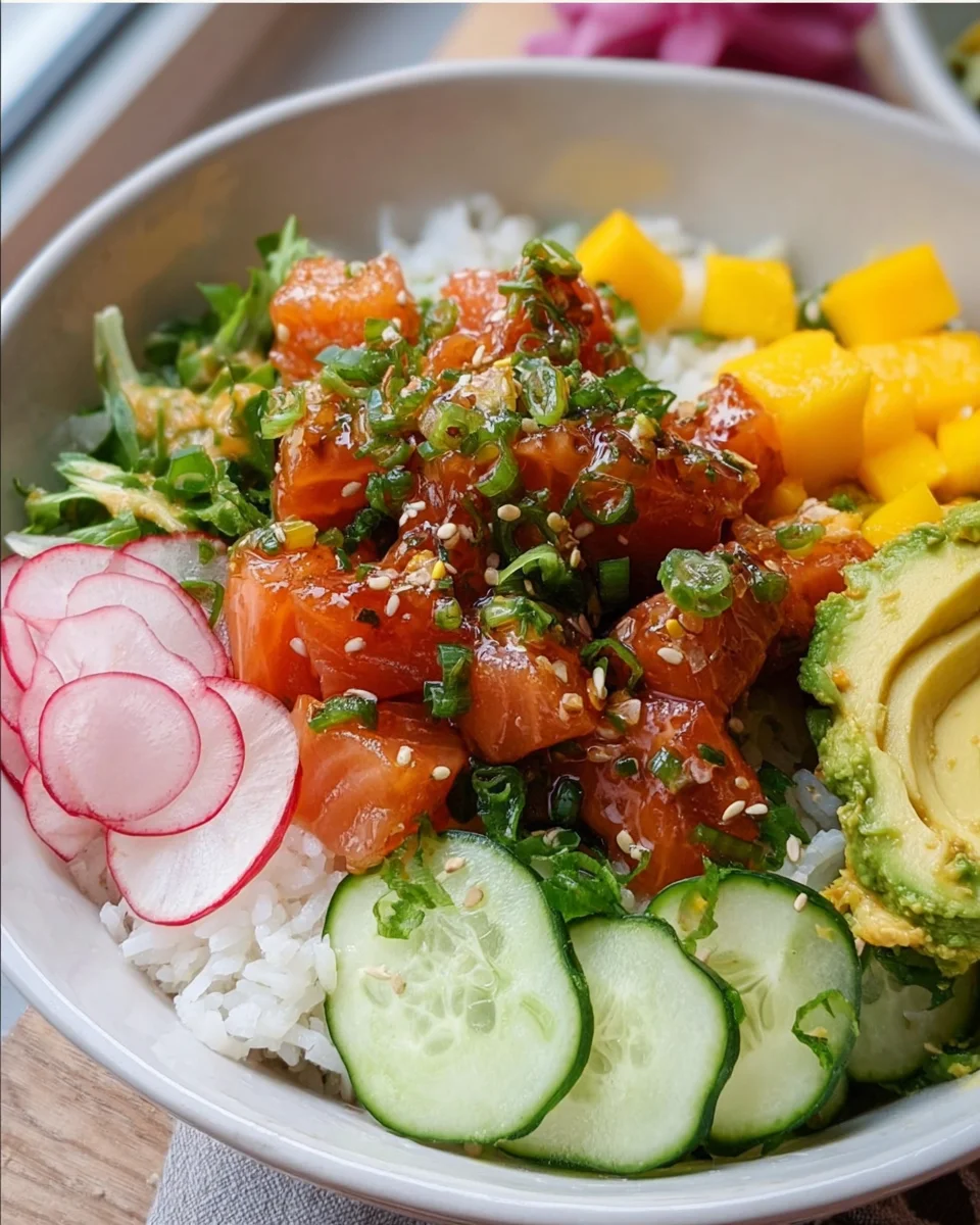 Salmon Poke Bowl 25 Salmon