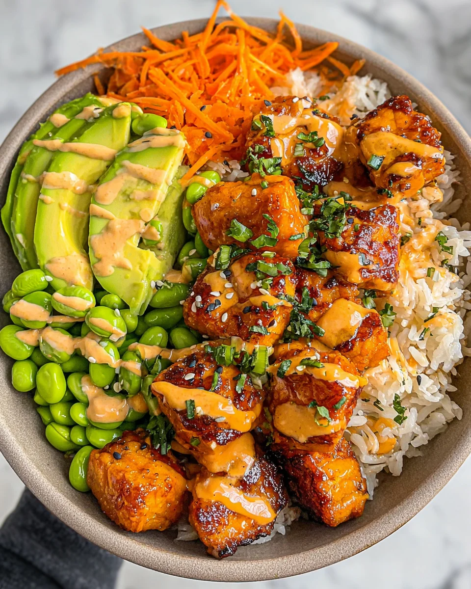 Salmon Teriyaki Bowl 24 Salmon
