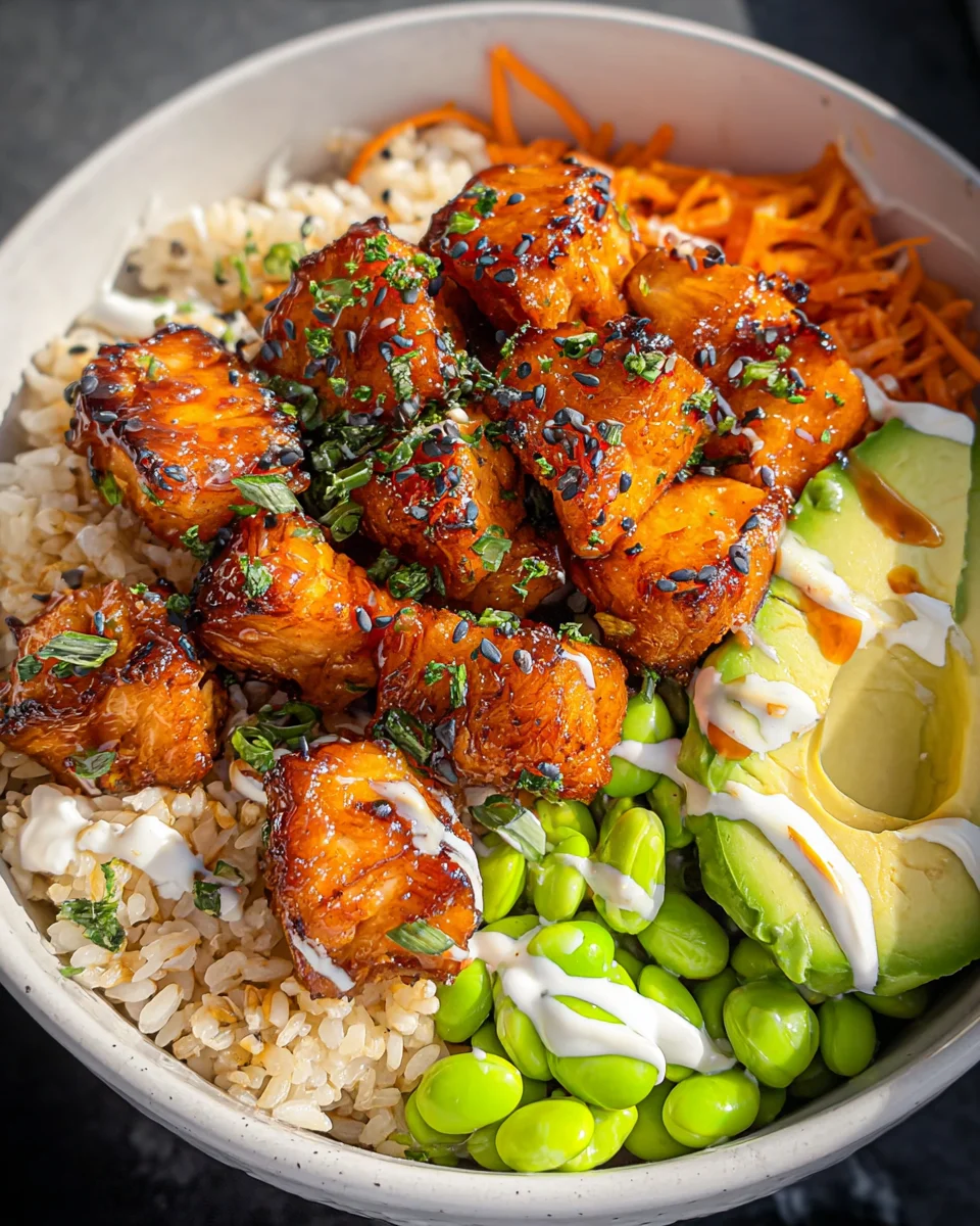 Salmon Teriyaki Bowl 25 Salmon