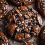 Salted Brownie Cookies 21 Salted Brownie Cookies