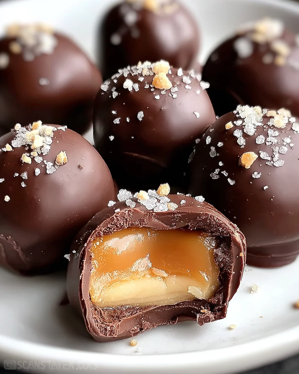 Salted Caramel Truffles
