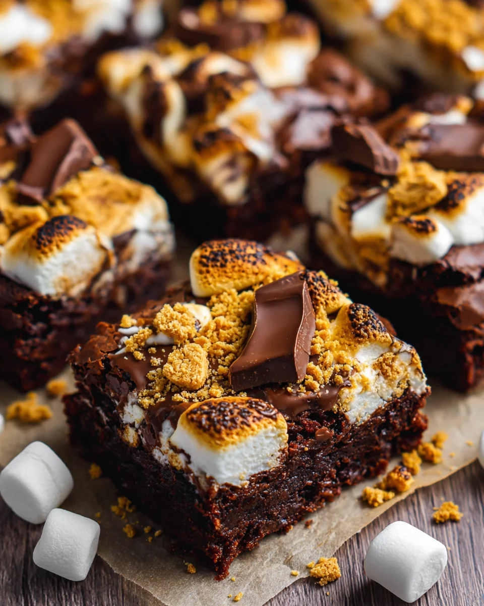S'mores Brownies 16 Smores Brownies 3