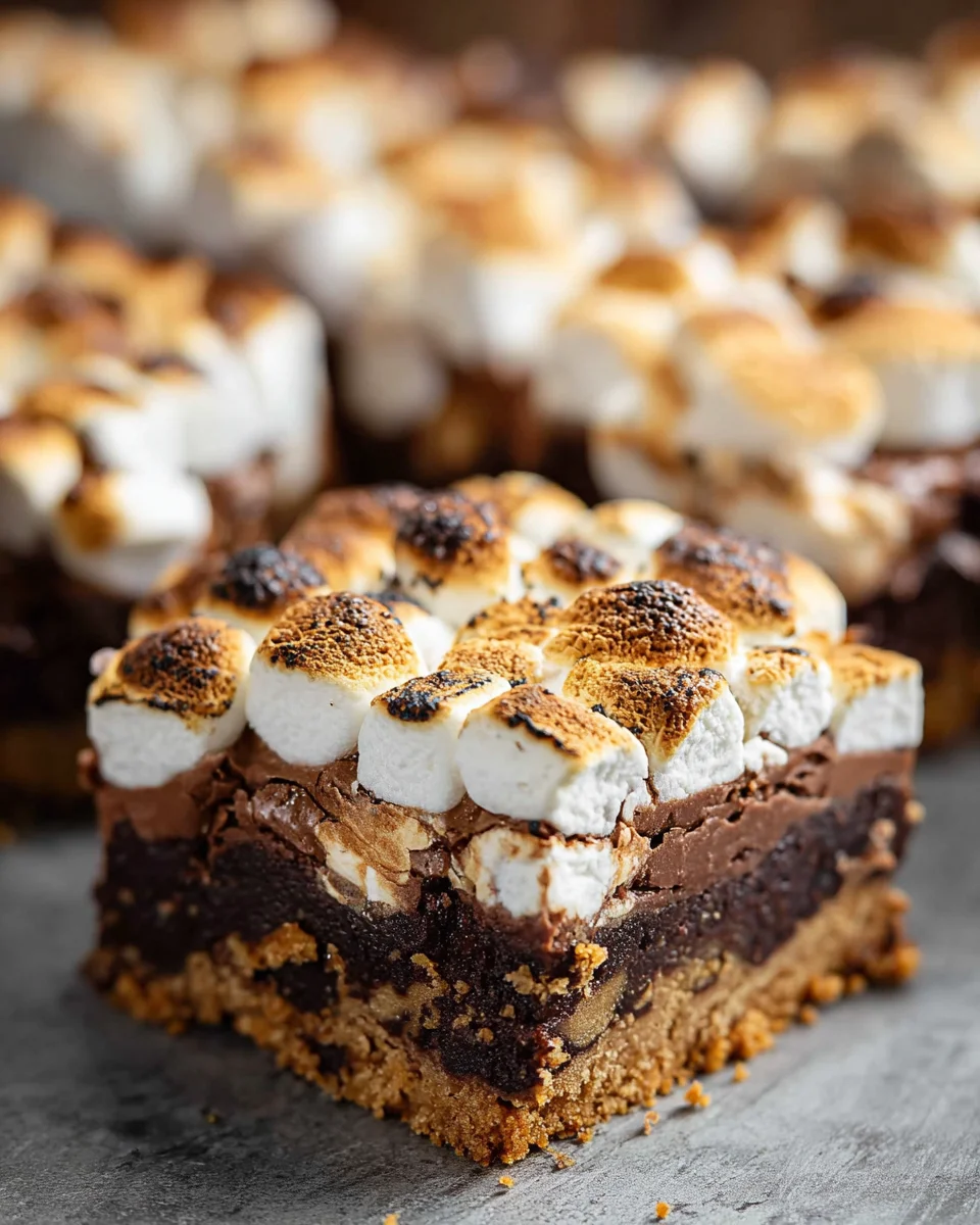 Smores Brownies Recipe 2