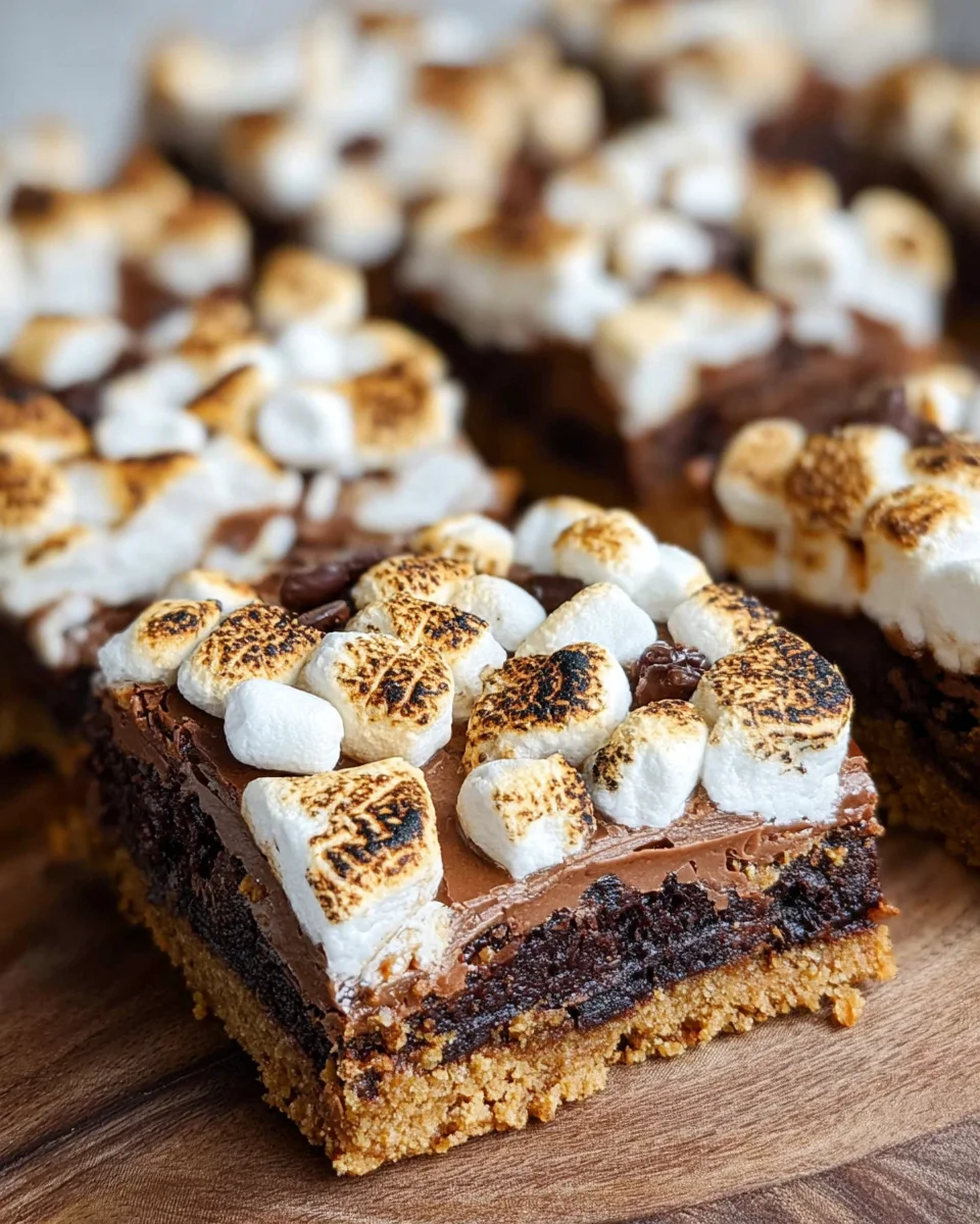 Smores Brownies Recipe 3