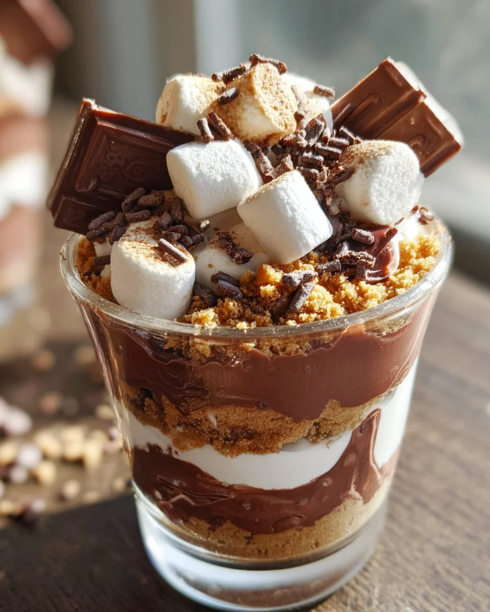Smores Pudding Cups