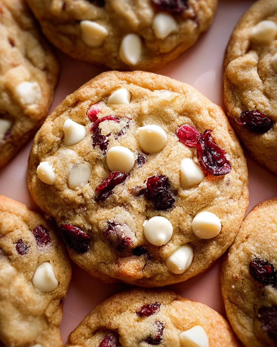 Soft-Baked White Chocolate Cranberry Cookies 22 Soft-Baked