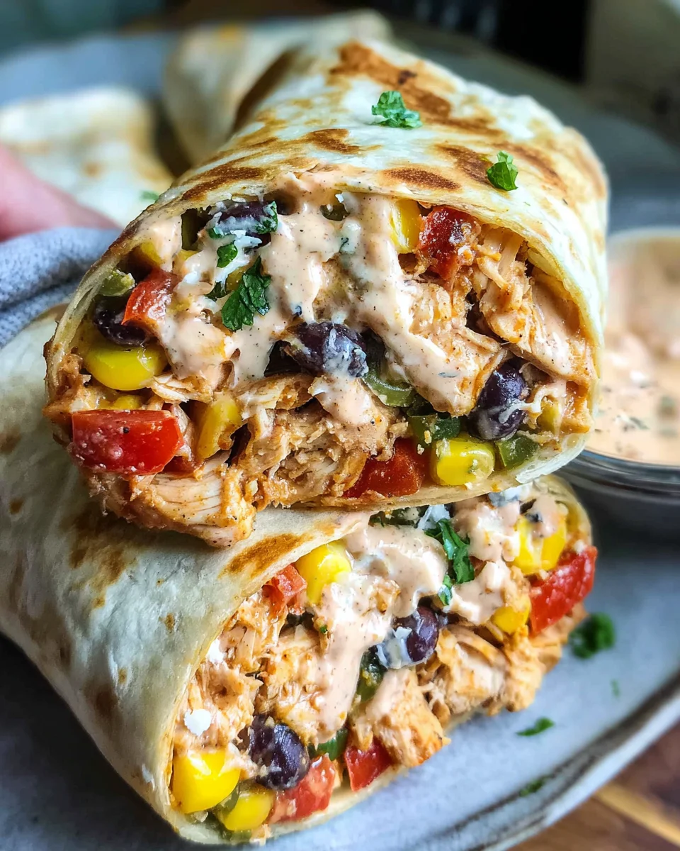 Southwest Chicken Wrap
