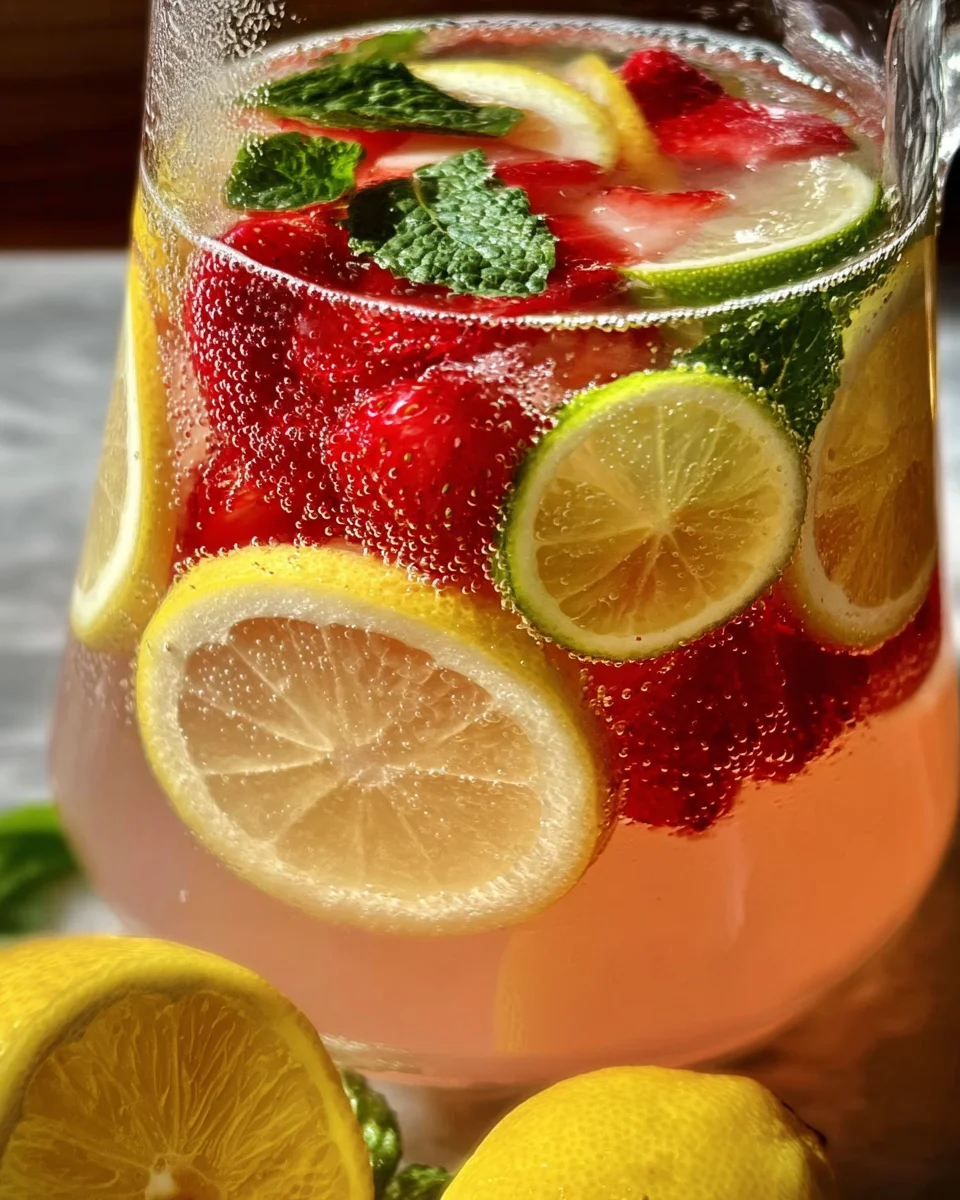 Sparkling Lemonade Punch Recipe