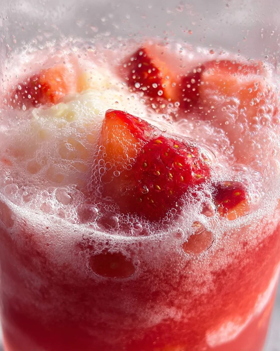 Sparkling Strawberry Float 13 Sparkling