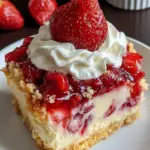 Strawberry Cheesecake Dump Cake