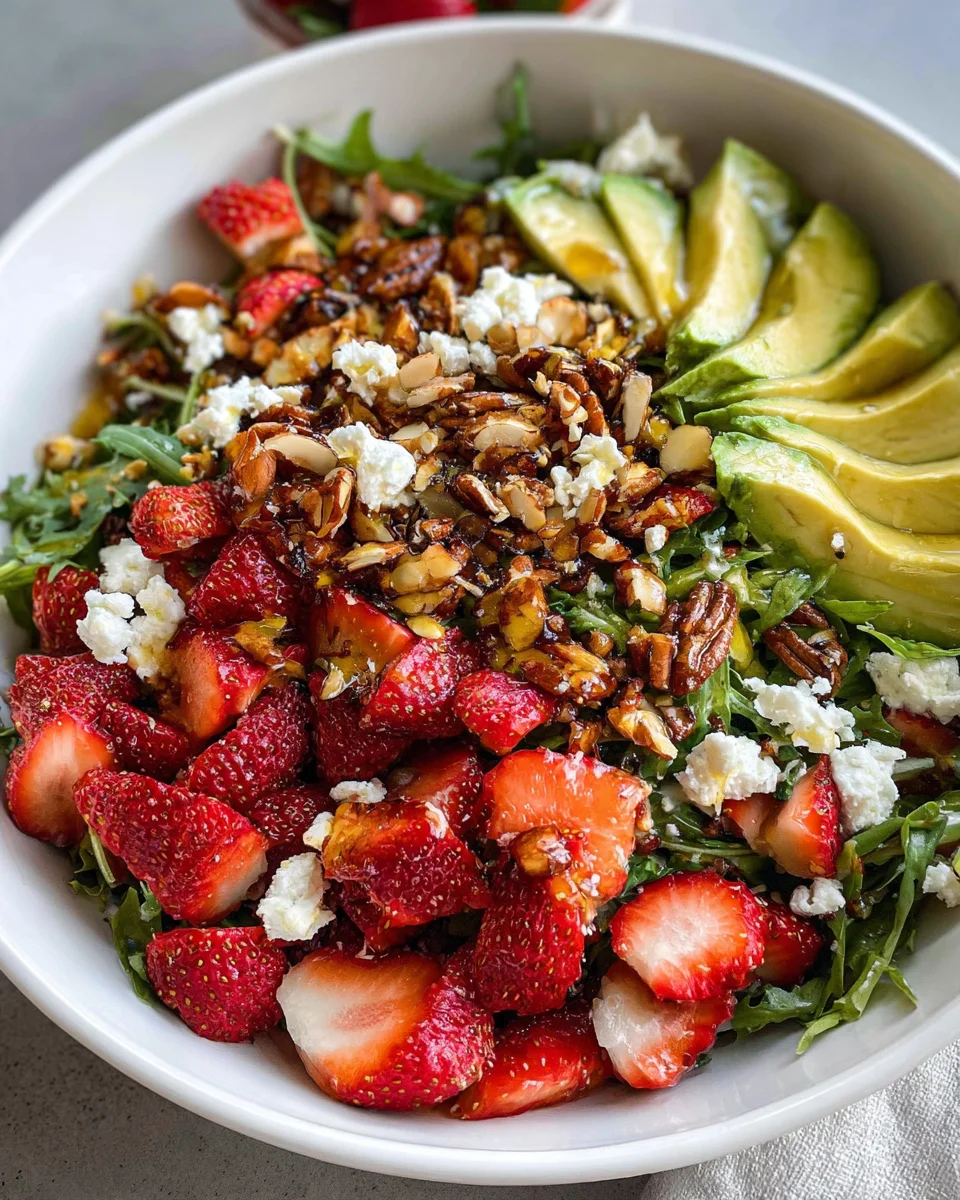 Strawberry Crunch Salad
