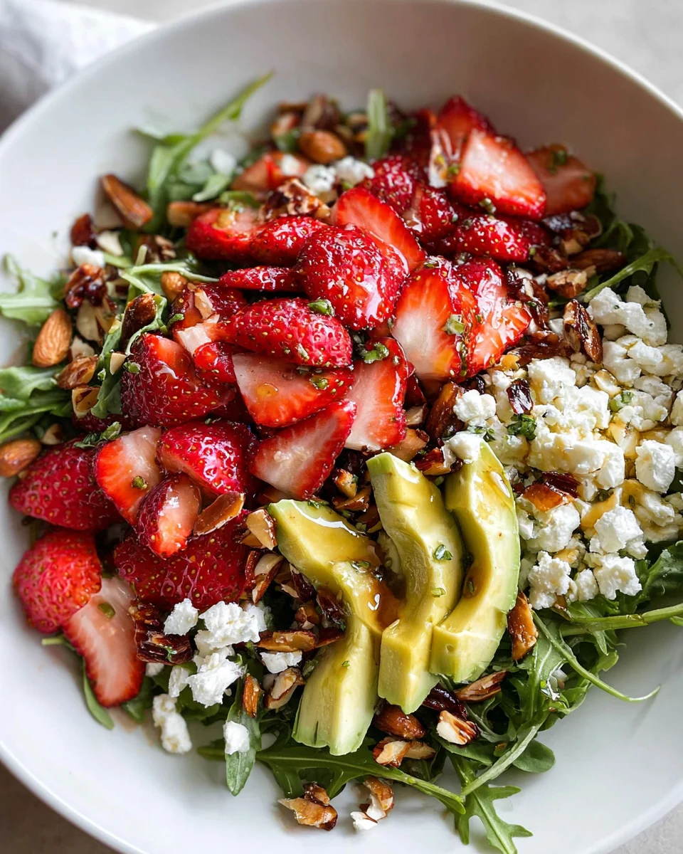 Strawberry Crunch Salad 16 Strawberry