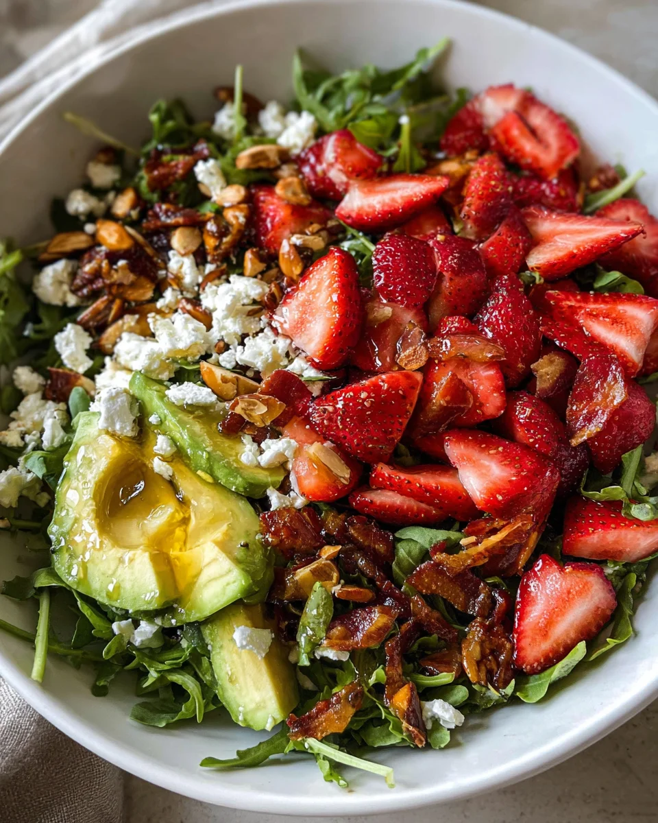 Strawberry Crunch Salad 17 Strawberry