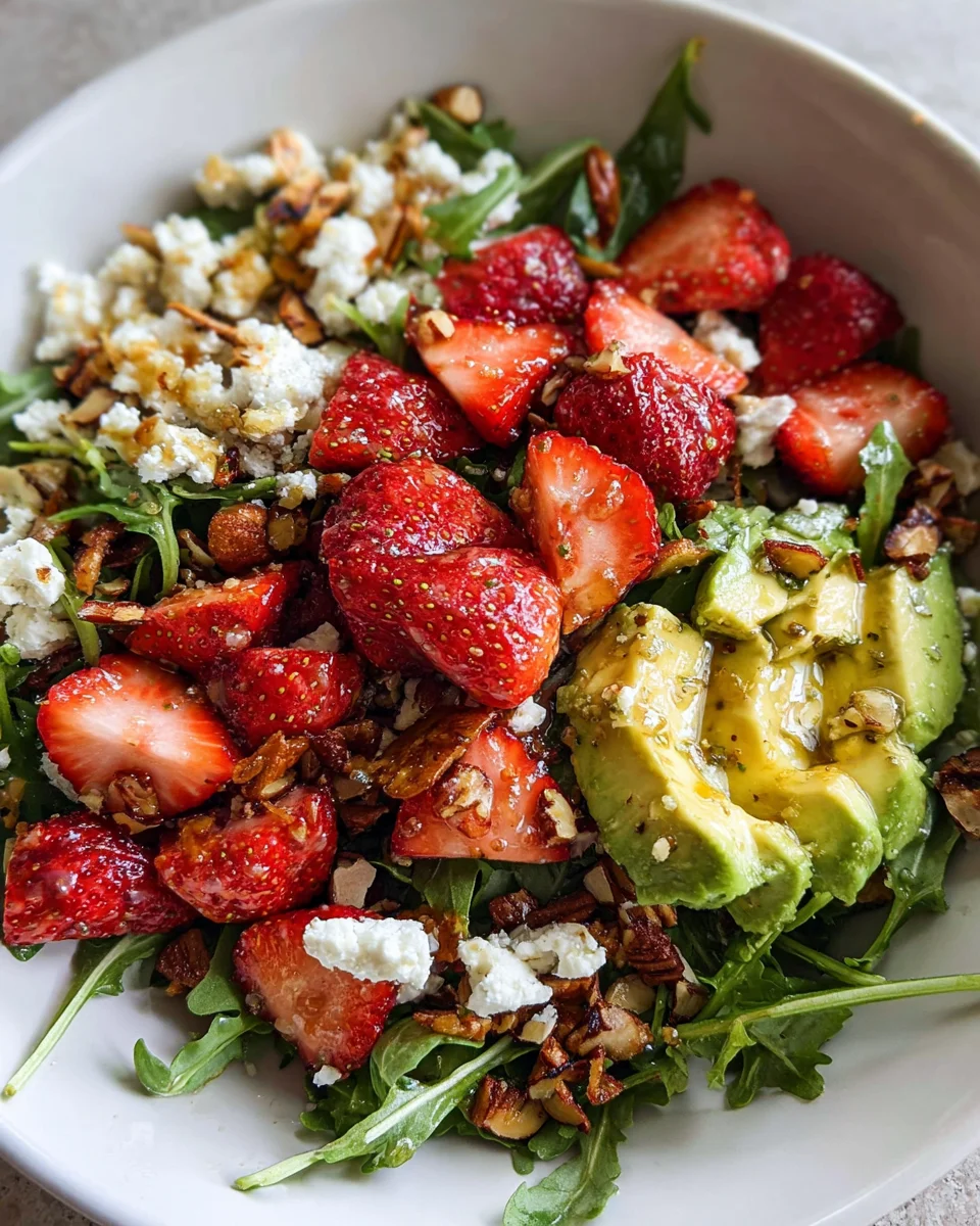 Strawberry Crunch Salad 24 Strawberry