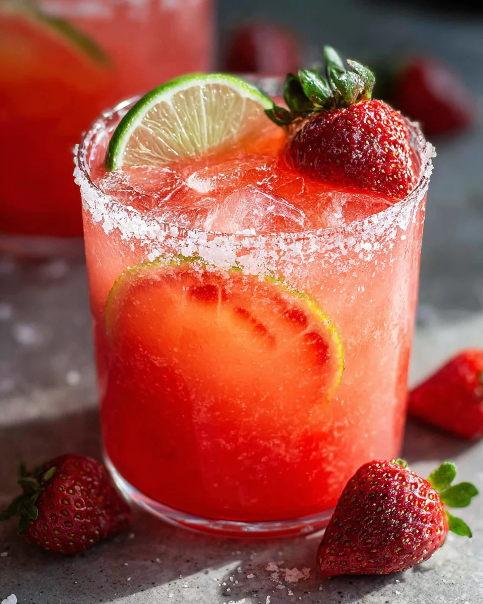 Strawberry Margarita 16 Strawberry