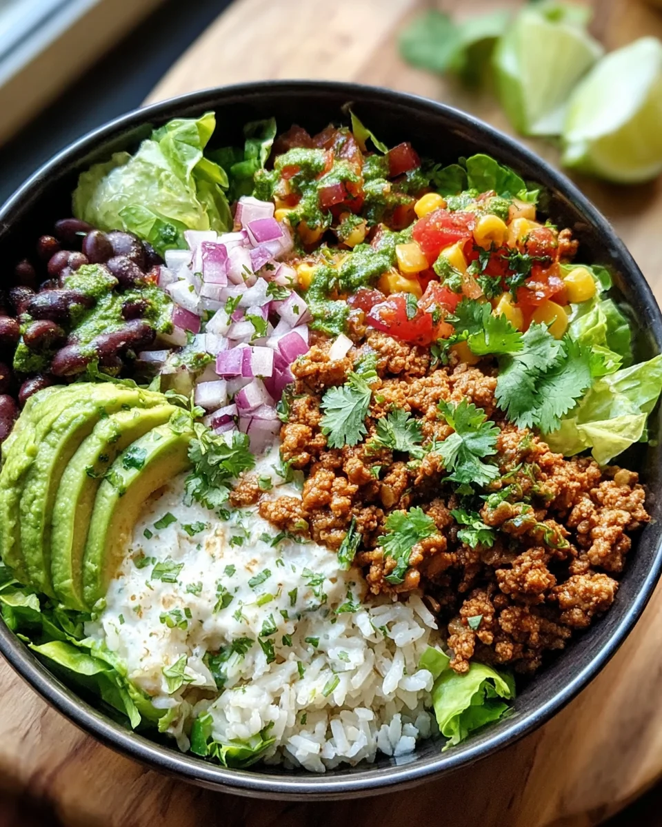 Taco Lunch Bowls