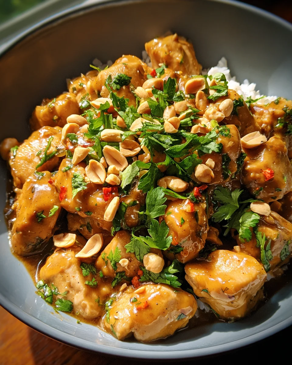 Thai Peanut Chicken