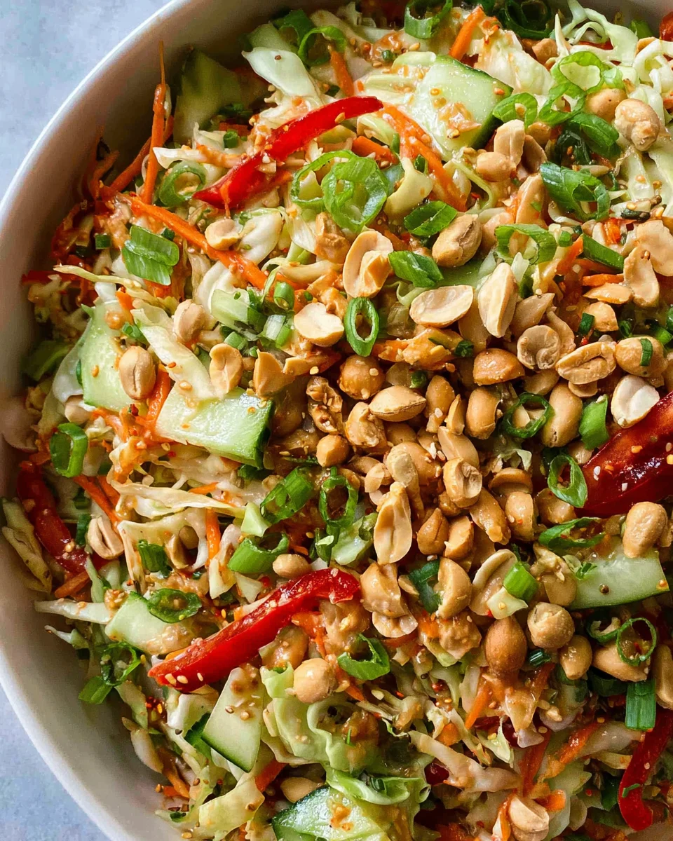 Thai Peanut Salad 21 Thai