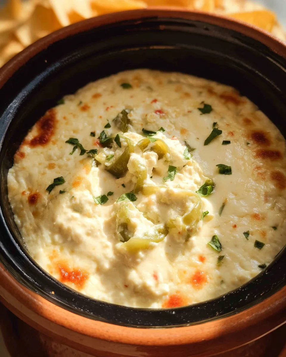 The Best Crock pot White Cheese Dip Recipe