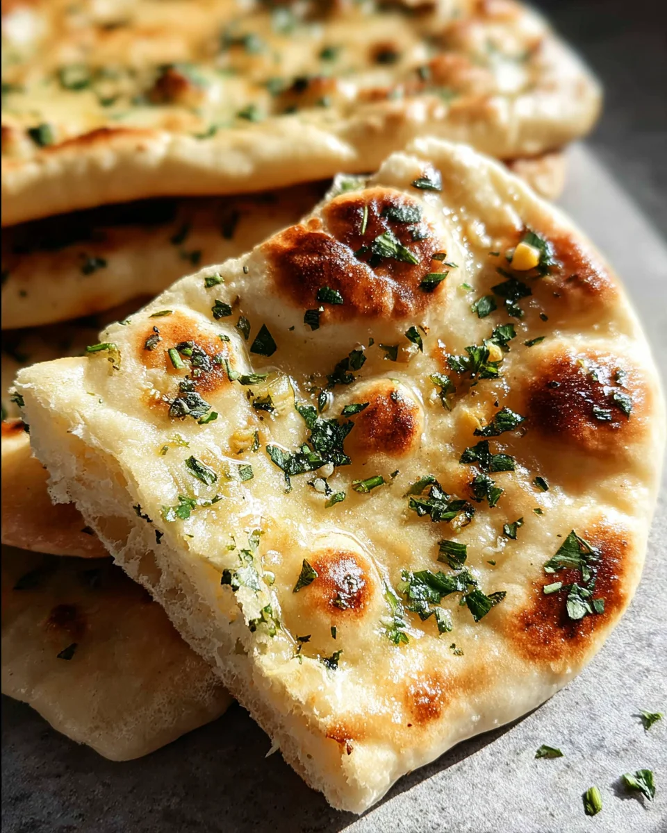 The Best Easy Garlic Naan Bread